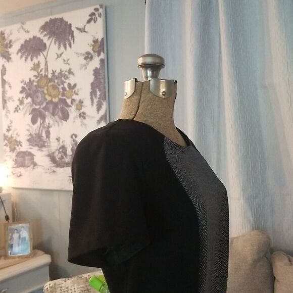 Michael Kors Gray and Black  Dress - Picture 6 of 11